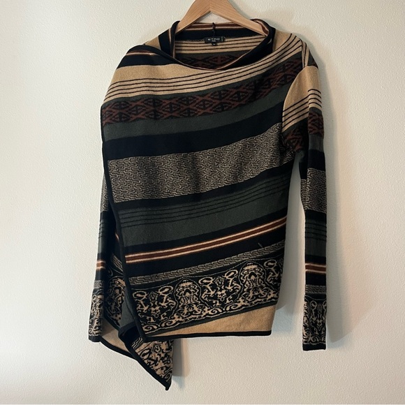 Etro Milano Wool Cashmere Angora knit open cardigan jacket Italy SZ 48 (US M/L) - Picture 4 of 12